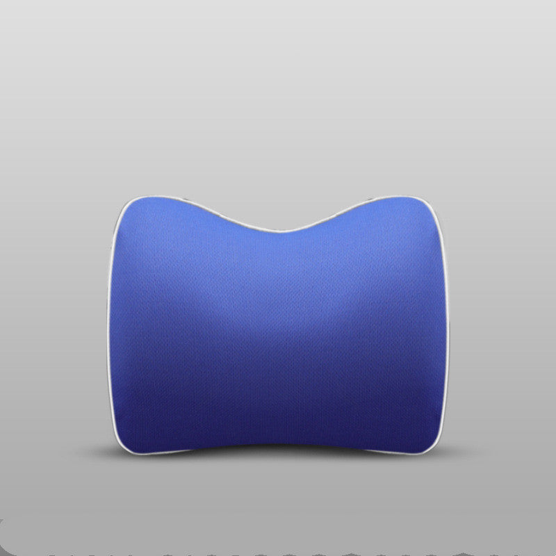 Memory foam car headrest lumbar support