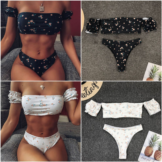 Sexy high waist bikini female swimsuit